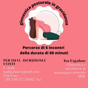 Ginnastica posturale in gravidanza
