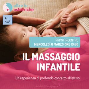 Massaggio del bambino: un’esperienza di profondo contatto affettivo