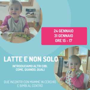 Latte e non solo: introduciamo altri cibi